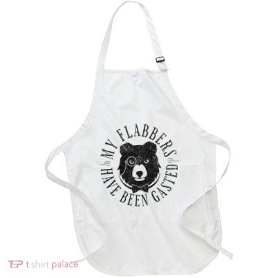 My Flabbers Have Been Gasted Full-Length Apron With Pockets