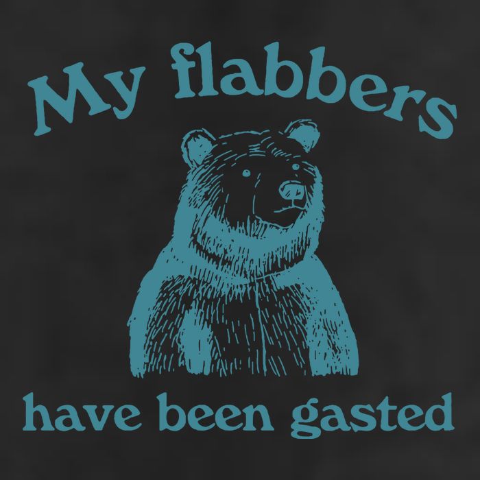 My Flabbers Have Been Gasted 7 Panel Mesh Trucker Snapback Hat