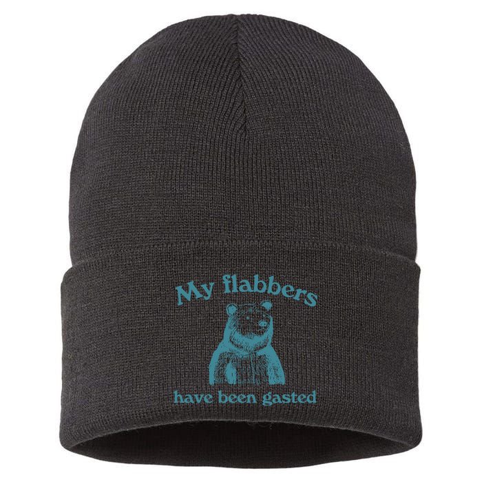 My Flabbers Have Been Gasted Sustainable Knit Beanie