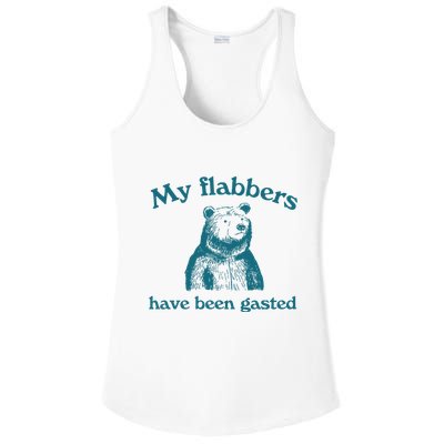 My Flabbers Have Been Gasted Ladies PosiCharge Competitor Racerback Tank