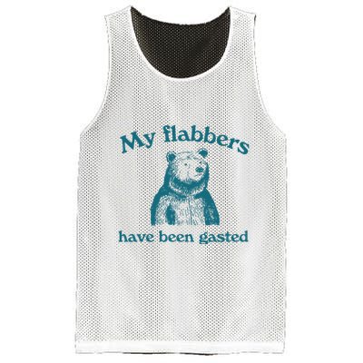 My Flabbers Have Been Gasted Mesh Reversible Basketball Jersey Tank