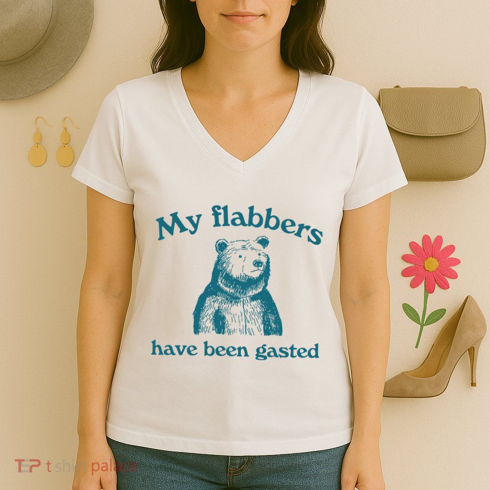 My Flabbers Have Been Gasted Women's V-Neck T-Shirt