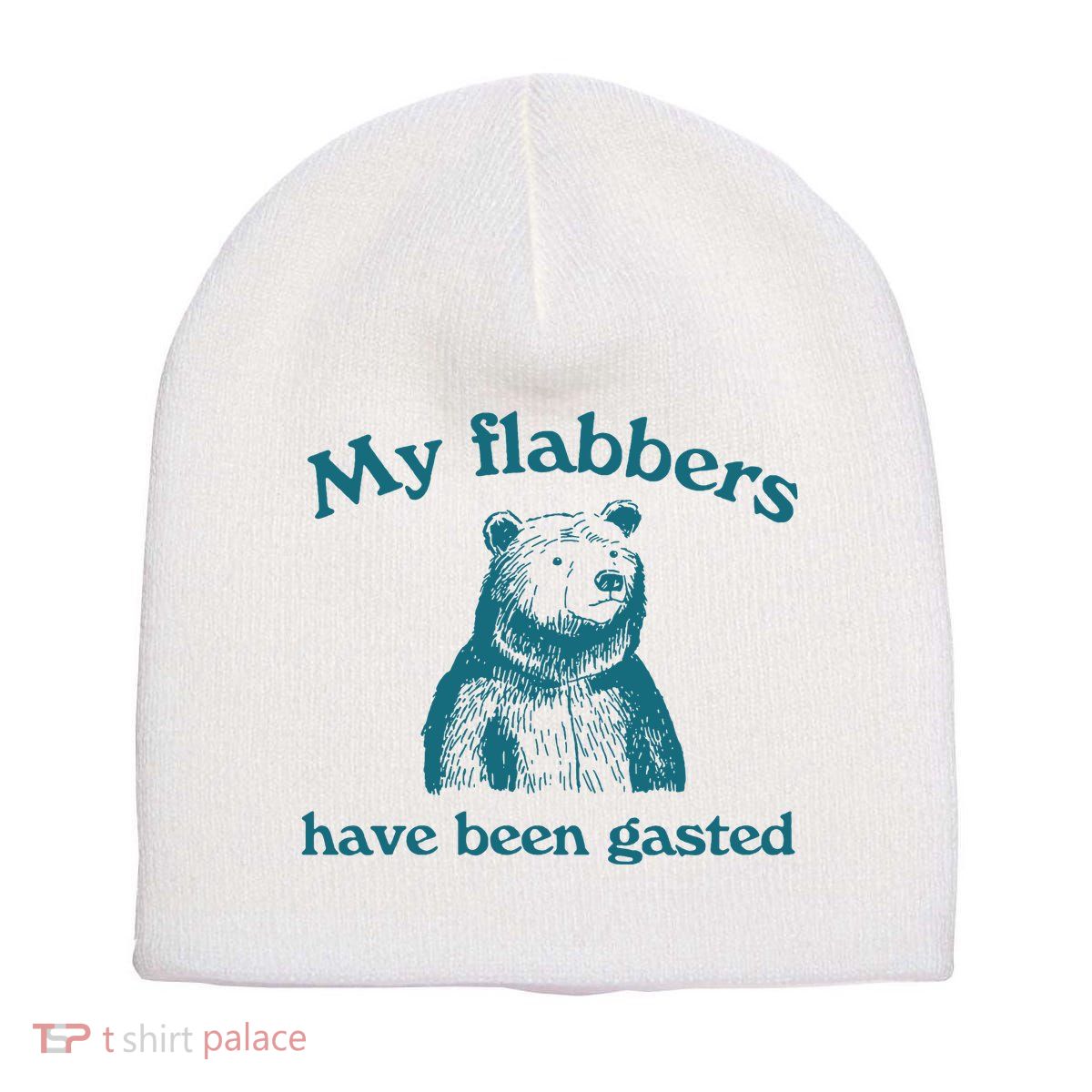 My Flabbers Have Been Gasted Short Acrylic Beanie