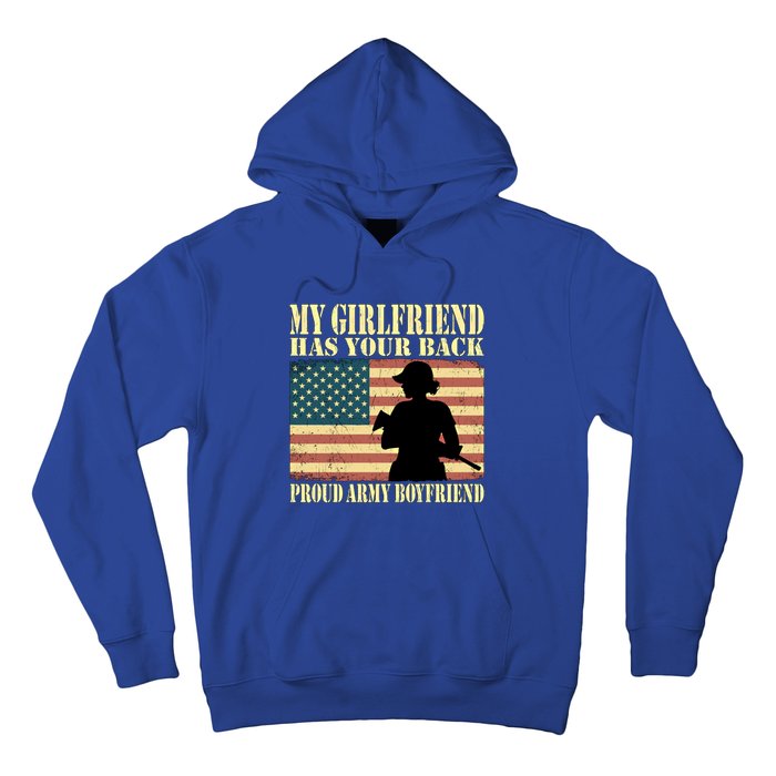 My Friend Has Your Back Proud Army Friend Lover Funny Gift Hoodie