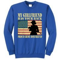 My Friend Has Your Back Proud Army Friend Lover Funny Gift Sweatshirt