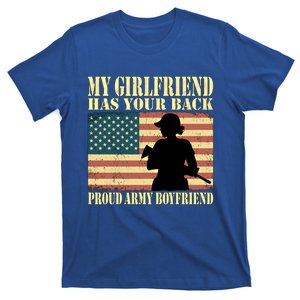 My Friend Has Your Back Proud Army Friend Lover Funny Gift T-Shirt