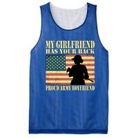 My Friend Has Your Back Proud Army Friend Lover Funny Gift Mesh Reversible Basketball Jersey Tank