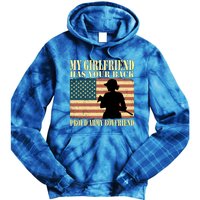 My Friend Has Your Back Proud Army Friend Lover Funny Gift Tie Dye Hoodie