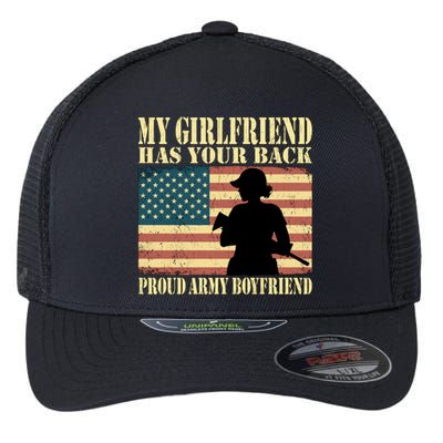 My Friend Has Your Back Proud Army Friend Lover Funny Gift Funny Gift Flexfit Unipanel Trucker Cap