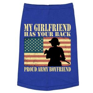 My Friend Has Your Back Proud Army Friend Lover Funny Gift Funny Gift Doggie Tank