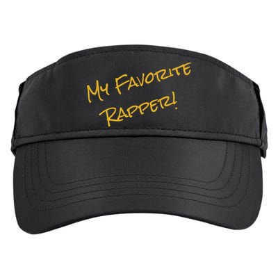 My Favorite Hip Hop 90s Rapper Funny ICE Adult Drive Performance Visor
