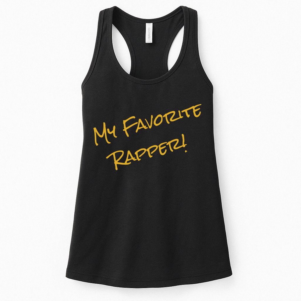 My Favorite Hip Hop 90s Rapper Funny ICE Womens Tank Top