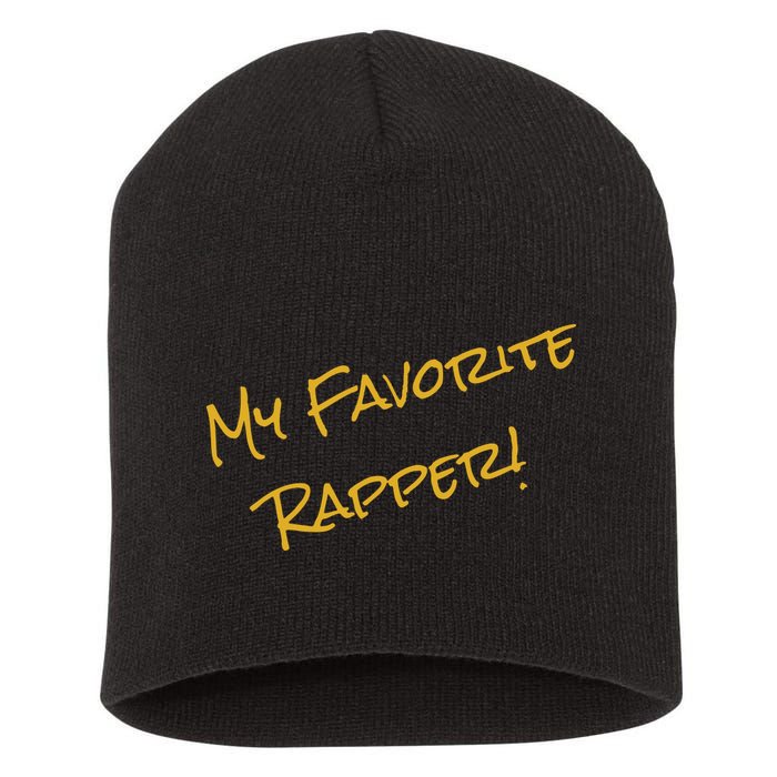 My Favorite Hip Hop 90s Rapper Funny ICE Short Acrylic Beanie
