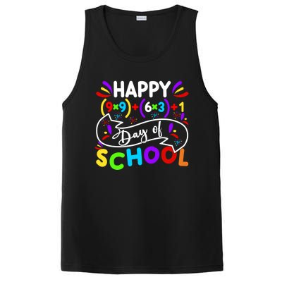 Math Formula Happy 100 Days Of School Math Teacher 100th Day Gift PosiCharge Competitor Tank