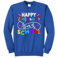 Math Formula Happy 100 Days Of School Math Teacher 100th Day Gift Sweatshirt