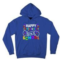 Math Formula Happy 100 Days Of School Math Teacher 100th Day Gift Tall Hoodie