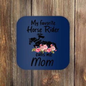 My Favorite Horse Rider Calls Me Mom Funny Mother's Day Coaster