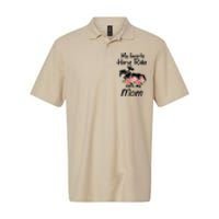 My Favorite Horse Rider Calls Me Mom Funny Mother's Day Softstyle Adult Sport Polo