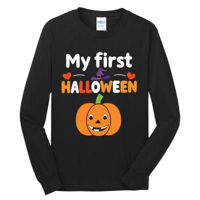 My First Halloween Cute And Festive Tall Long Sleeve T-Shirt