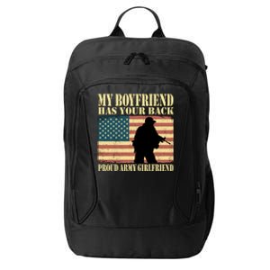 My Friend Has Your Back Military Proud Army Friend Meaningful Gift City Backpack