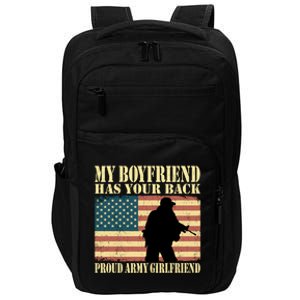 My Friend Has Your Back Military Proud Army Friend Meaningful Gift Impact Tech Backpack