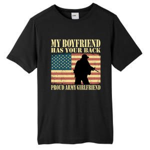 My Friend Has Your Back Military Proud Army Friend Meaningful Gift Tall Fusion ChromaSoft Performance T-Shirt