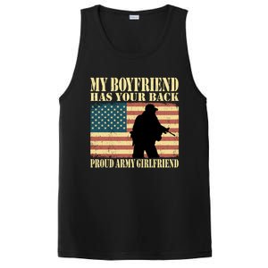 My Friend Has Your Back Military Proud Army Friend Meaningful Gift PosiCharge Competitor Tank