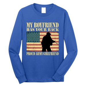 My Friend Has Your Back Military Proud Army Friend Meaningful Gift Long Sleeve Shirt