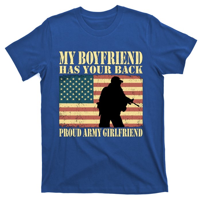 My Friend Has Your Back Military Proud Army Friend Meaningful Gift T-Shirt