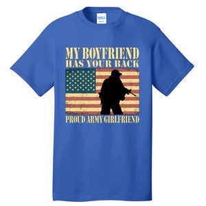 My Friend Has Your Back Military Proud Army Friend Meaningful Gift Tall T-Shirt