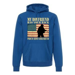 My Friend Has Your Back Military Proud Army Friend Meaningful Gift Premium Hoodie