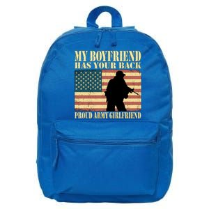 My Friend Has Your Back Military Proud Army Friend Meaningful Gift 16 in Basic Backpack