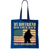 My Friend Has Your Back Military Proud Army Friend Meaningful Gift Tote Bag