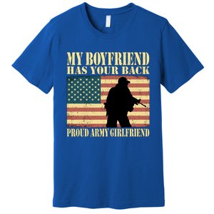 My Friend Has Your Back Military Proud Army Friend Meaningful Gift Premium T-Shirt