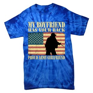 My Friend Has Your Back Military Proud Army Friend Meaningful Gift Tie-Dye T-Shirt