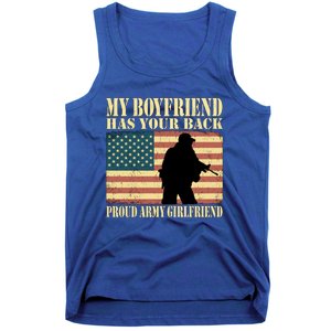 My Friend Has Your Back Military Proud Army Friend Meaningful Gift Tank Top