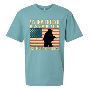 My Friend Has Your Back Military Proud Army Friend Meaningful Gift Sueded Cloud Jersey T-Shirt