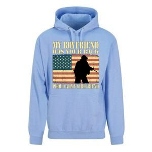 My Friend Has Your Back Military Proud Army Friend Meaningful Gift Unisex Surf Hoodie