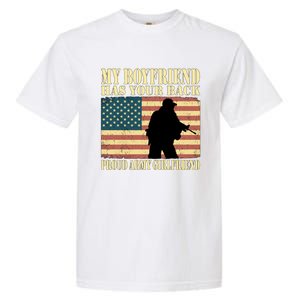 My Friend Has Your Back Military Proud Army Friend Meaningful Gift Garment-Dyed Heavyweight T-Shirt