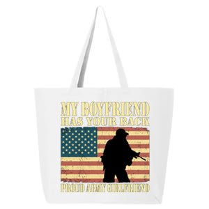 My Friend Has Your Back Military Proud Army Friend Meaningful Gift 25L Jumbo Tote