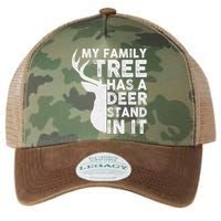 My Family Has A Deer Stand In It Legacy Tie Dye Trucker Hat