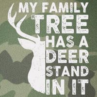 My Family Has A Deer Stand In It Legacy Tie Dye Trucker Hat