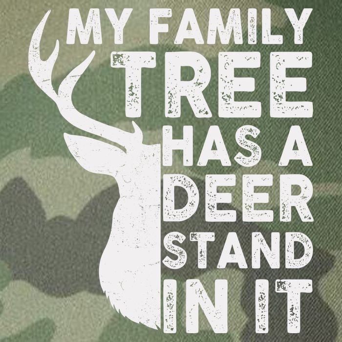 My Family Has A Deer Stand In It Legacy Tie Dye Trucker Hat