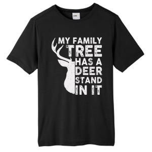 My Family Has A Deer Stand In It Tall Fusion ChromaSoft Performance T-Shirt