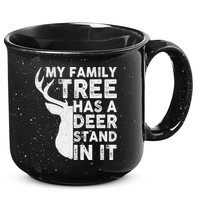 My Family Has A Deer Stand In It 15oz Campfire Ceramic Mug