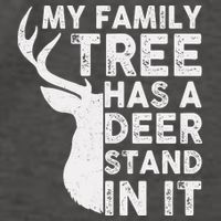My Family Has A Deer Stand In It Vector Backpack