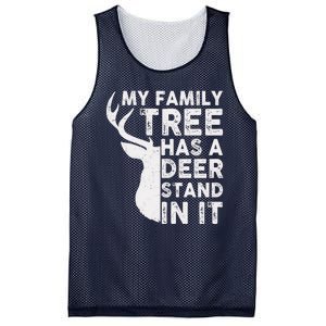 My Family Has A Deer Stand In It Mesh Reversible Basketball Jersey Tank