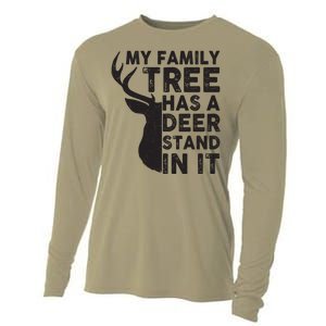 My Family Has A Deer Stand In It Cooling Performance Long Sleeve Crew