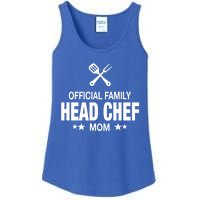 Mom Family Head Chef Great Gift Funny Cooking Mom Gift Ladies Essential Tank