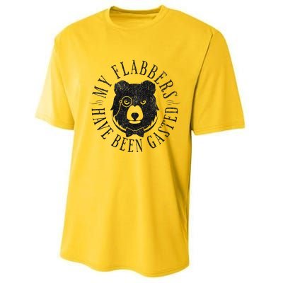 My Flabbers Have Been Gasted Performance Sprint T-Shirt